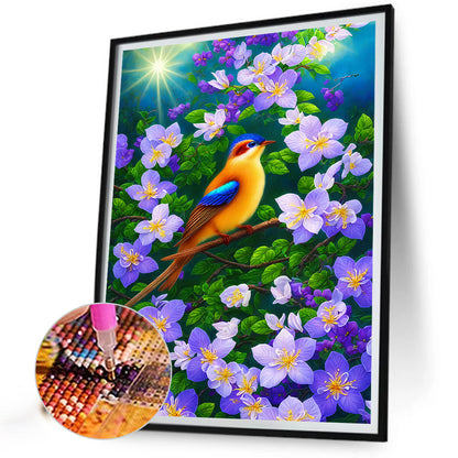 The Bird - Full Round Drill Diamond Painting 30*40CM