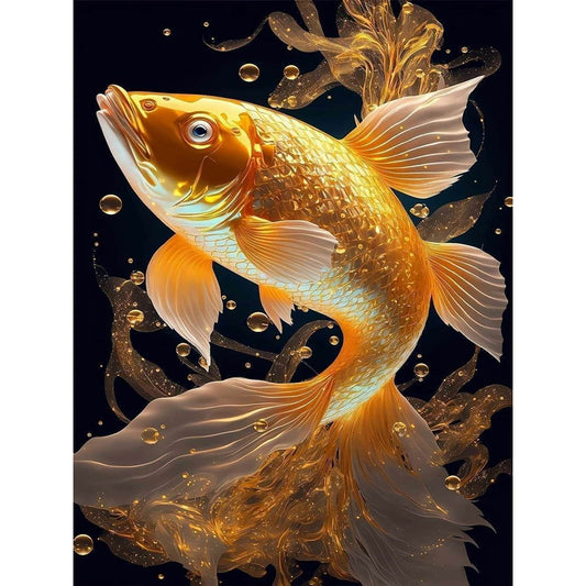 Koi Carp - Full Round Drill Diamond Painting 30*40CM