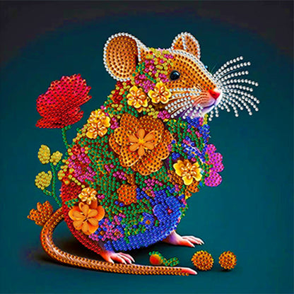 12 Zodiac Rats - Special Shaped Drill Diamond Painting 30*30CM