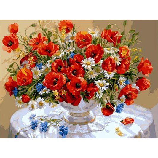 Family Bouquet - Full Round Drill Diamond Painting 40*30CM