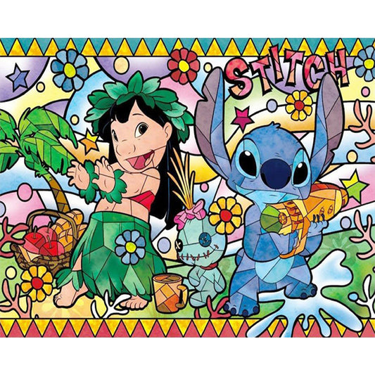 Stitch - Full Round Drill Diamond Painting 50*35CM