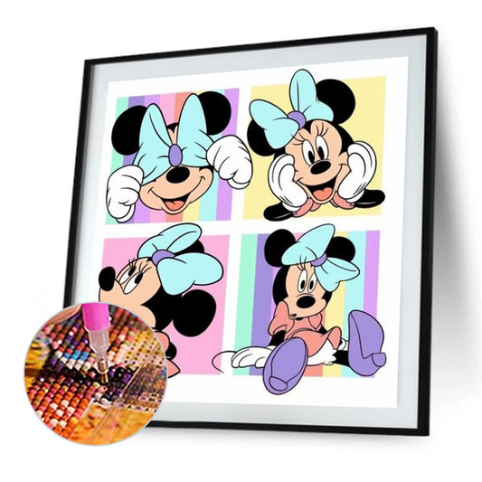 Mickey Mouse - Full Round Drill Diamond Painting 40*40CM