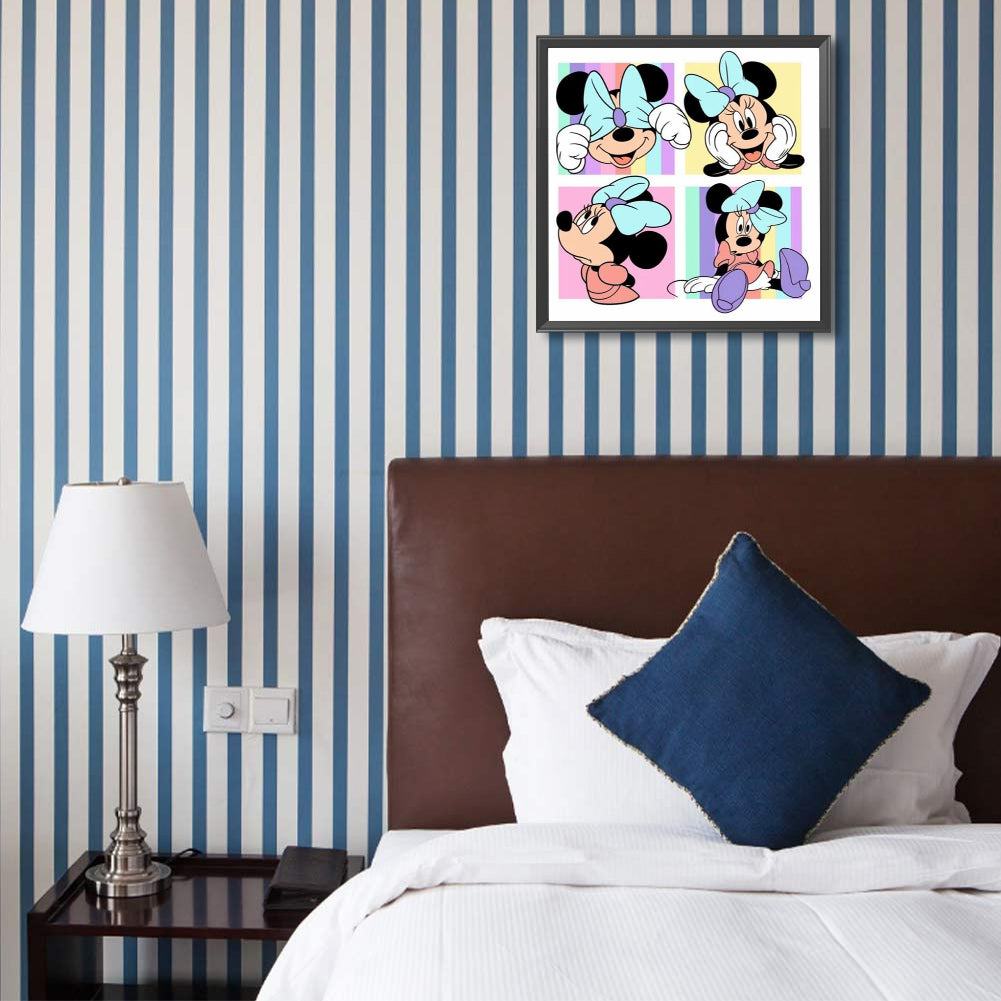 Mickey Mouse - Full Round Drill Diamond Painting 40*40CM