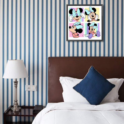 Mickey Mouse - Full Round Drill Diamond Painting 40*40CM