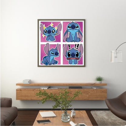 Stitch - Full Round Drill Diamond Painting 40*40CM