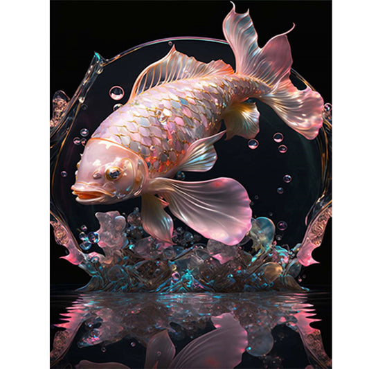 Koi Carp - Full Square Drill Diamond Painting 30*40CM