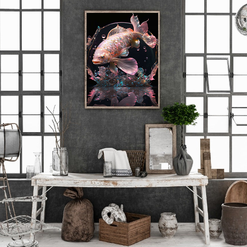 Koi Carp - Full Square Drill Diamond Painting 30*40CM