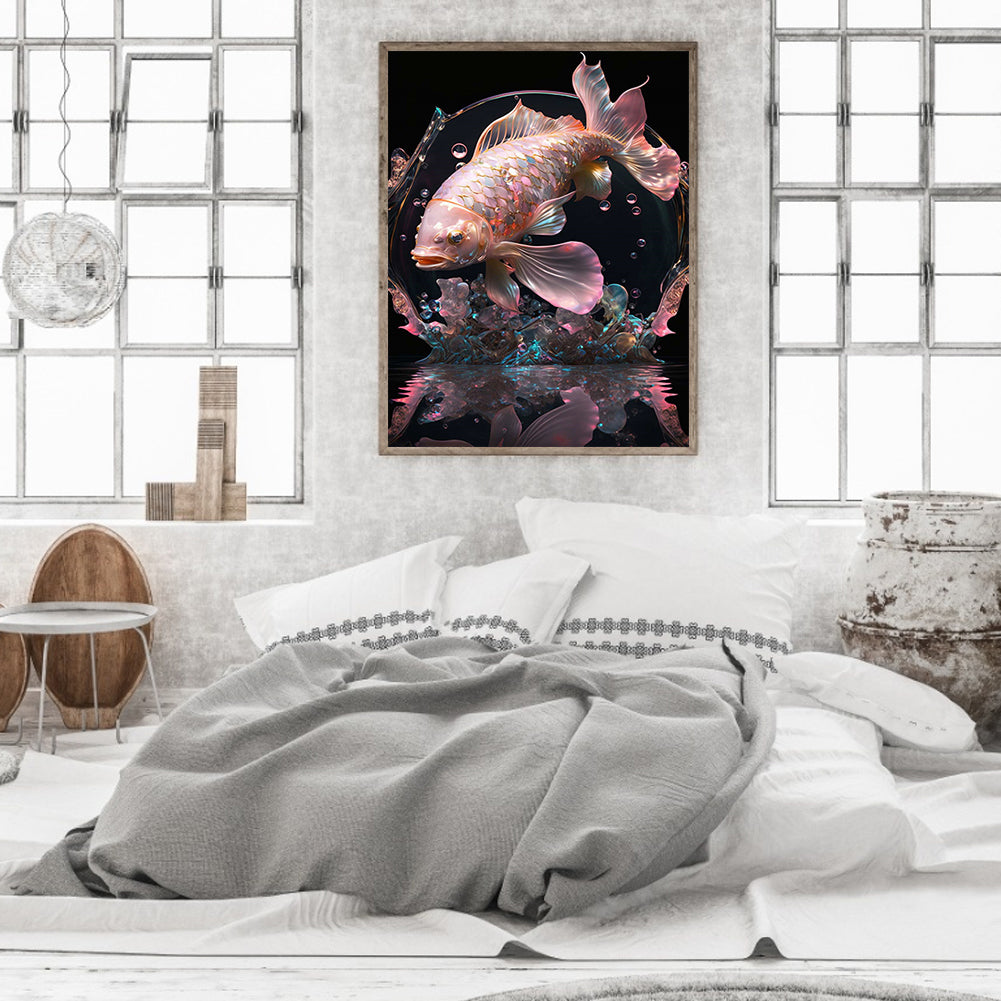 Koi Carp - Full Square Drill Diamond Painting 30*40CM