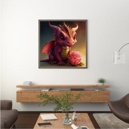 Dragon - Full Square Drill Diamond Painting 30*30CM