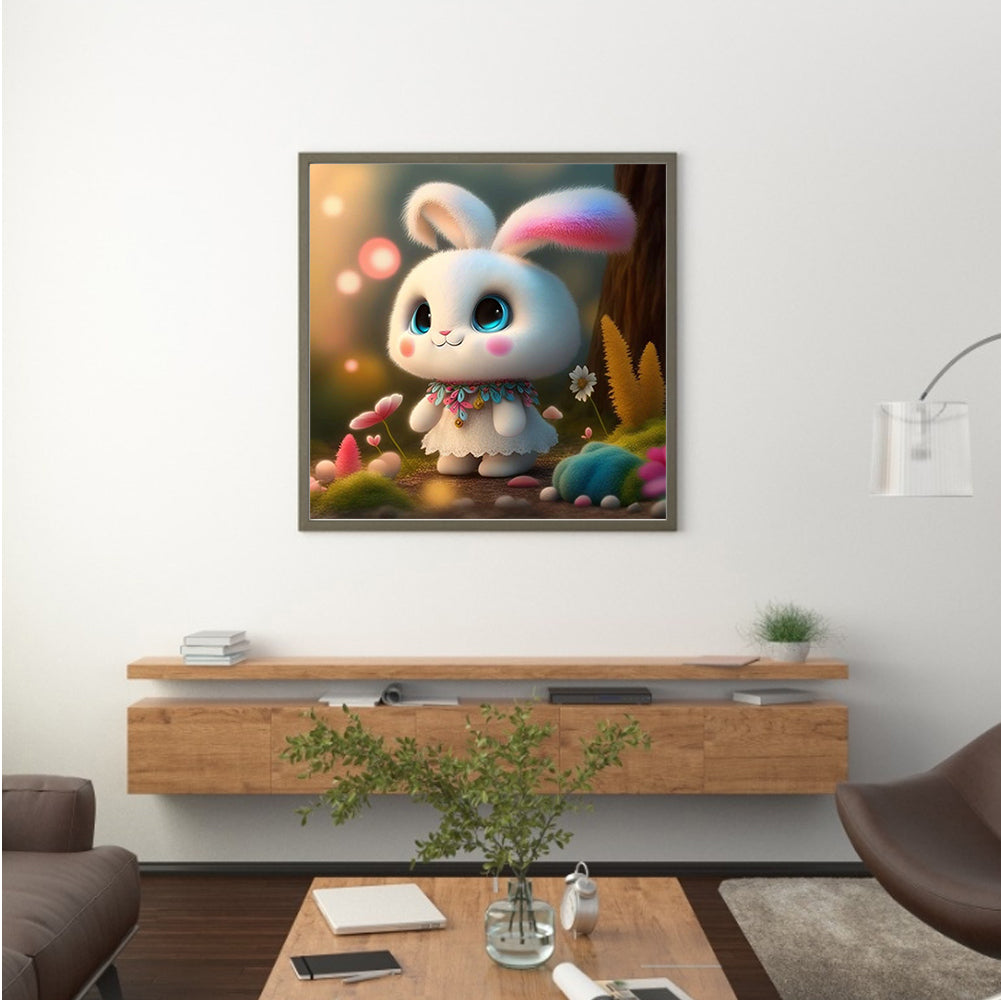 Rabbit - Full Square Drill Diamond Painting 30*30CM