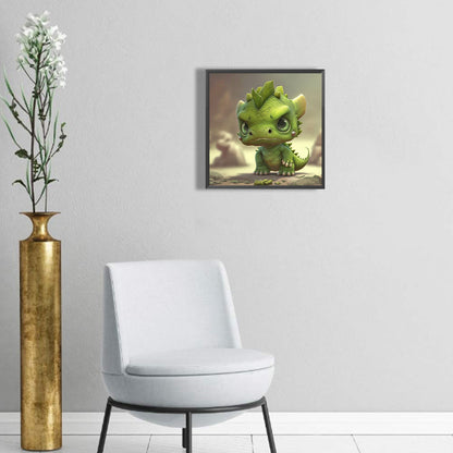 Marvel Hulk Dragon - Full Round Drill Diamond Painting 30*30CM