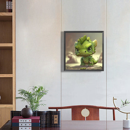 Marvel Hulk Dragon - Full Round Drill Diamond Painting 30*30CM