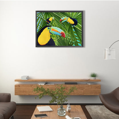 Toucan - Full Round Drill Diamond Painting 40*30CM
