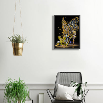Shiny High Heels - Special Shaped Drill Diamond Painting 30*40CM