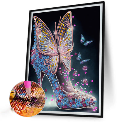 Shiny High Heels - Special Shaped Drill Diamond Painting 30*40CM