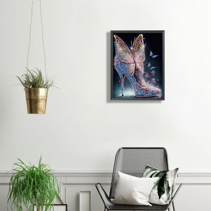 Shiny High Heels - Special Shaped Drill Diamond Painting 30*40CM
