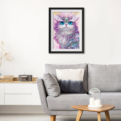 Owl - Special Shaped Drill Diamond Painting 30*40CM