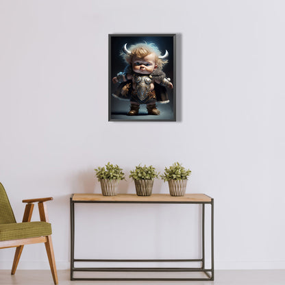 Dali Baby - Full Round Drill Diamond Painting 30*40CM