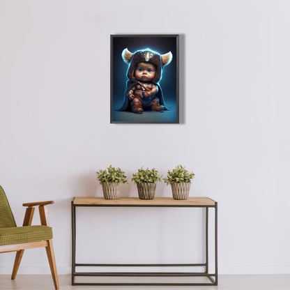 Dali Baby - Full Round Drill Diamond Painting 30*40CM