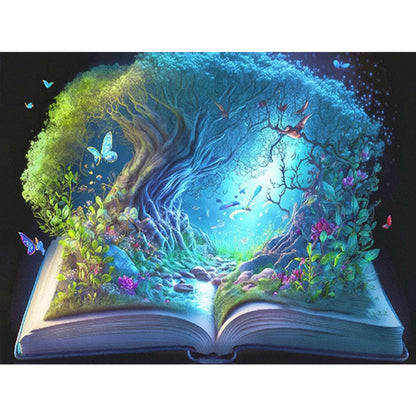 Magic Book - Full Round Drill Diamond Painting 40*30CM