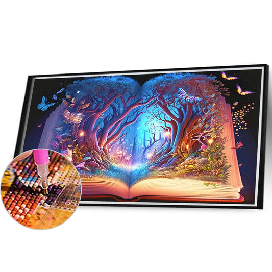 Magic Book - Full Round Drill Diamond Painting 40*30CM
