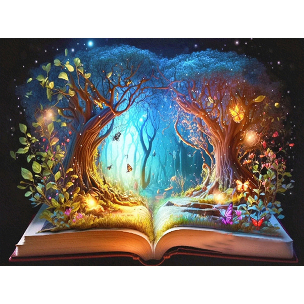 Magic Book - Full Round Drill Diamond Painting 40*30CM