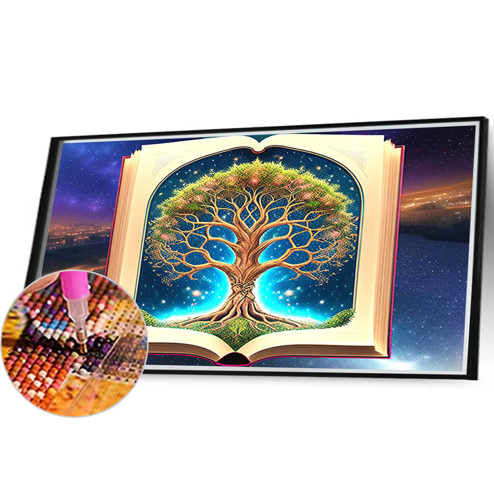 Tree Of Knowledge - Full Round Drill Diamond Painting 40*30CM