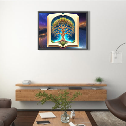 Tree Of Knowledge - Full Round Drill Diamond Painting 40*30CM