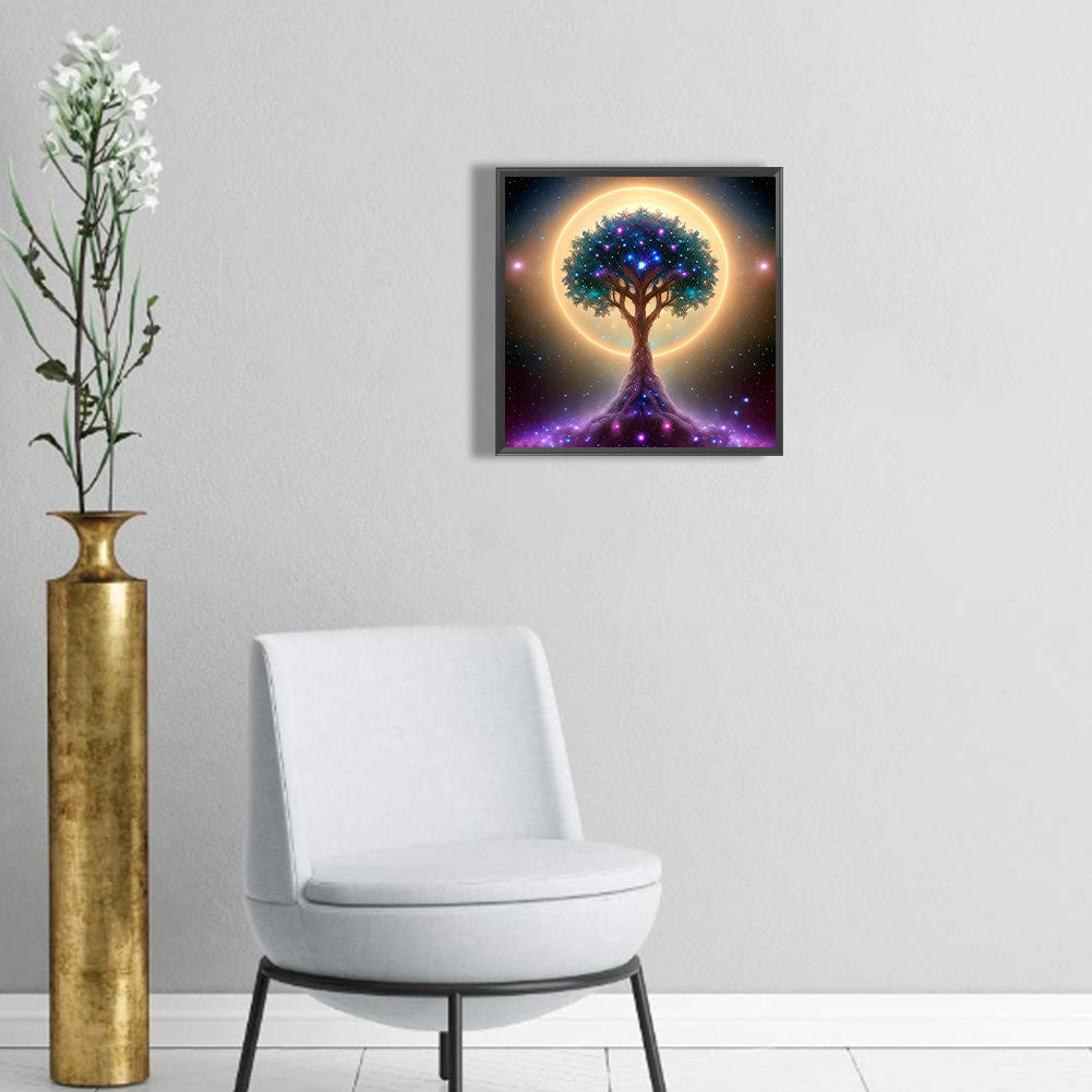 Star Tree - Full Round Drill Diamond Painting 30*30CM