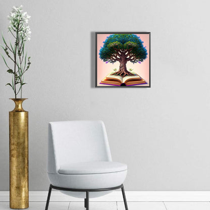 Knowledge Tree - Full Round Drill Diamond Painting 30*30CM