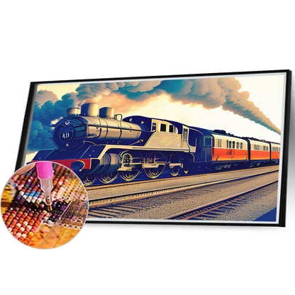 Train - Full Round Drill Diamond Painting 40*30CM