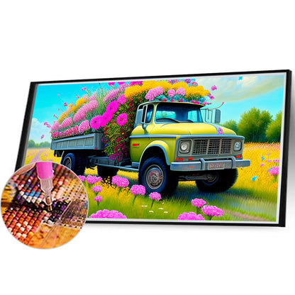 Big Float - Full Round Drill Diamond Painting 40*30CM