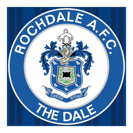 Rochdale Football Club - Full Round Drill Diamond Painting 40*40CM
