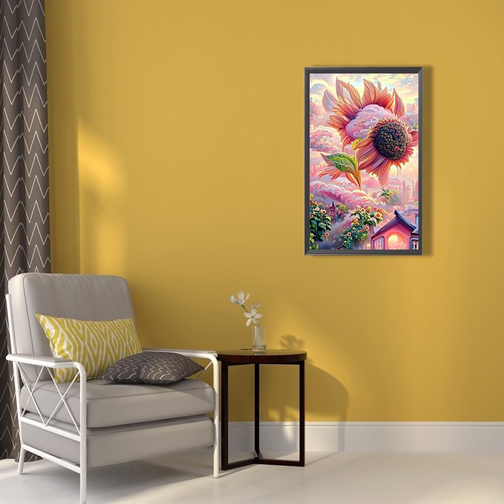 Dreamy Sunflower - Full Round Drill Diamond Painting 40*60CM