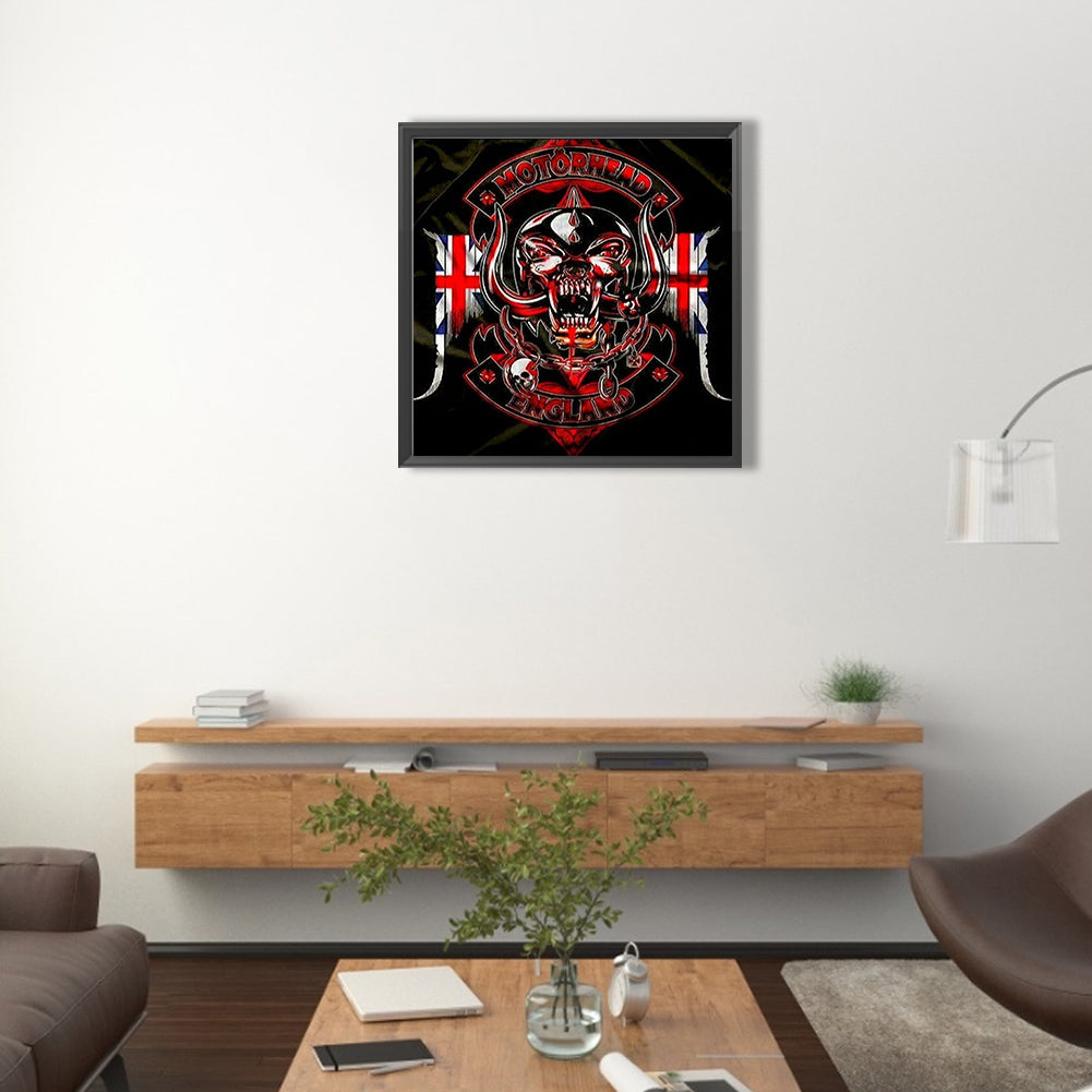 Rock Band Logo - Full Round Drill Diamond Painting 50*50CM