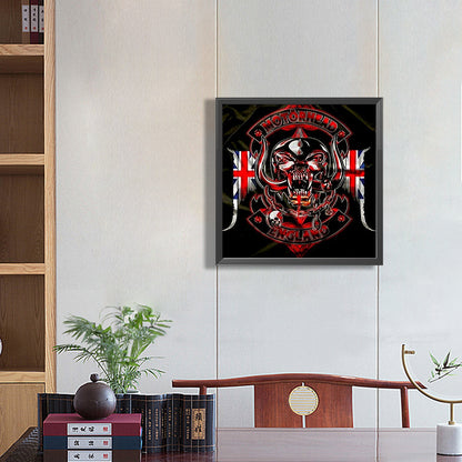Rock Band Logo - Full Round Drill Diamond Painting 50*50CM