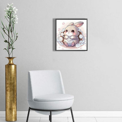 Rabbit - Full Round Drill Diamond Painting 30*30CM