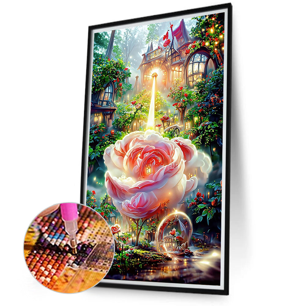 Dream Rose - Full Round Drill Diamond Painting 40*70CM