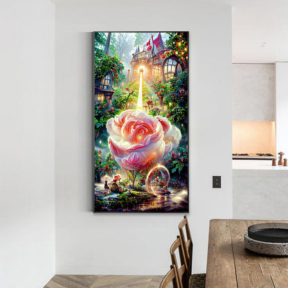 Dream Rose - Full Round Drill Diamond Painting 40*70CM