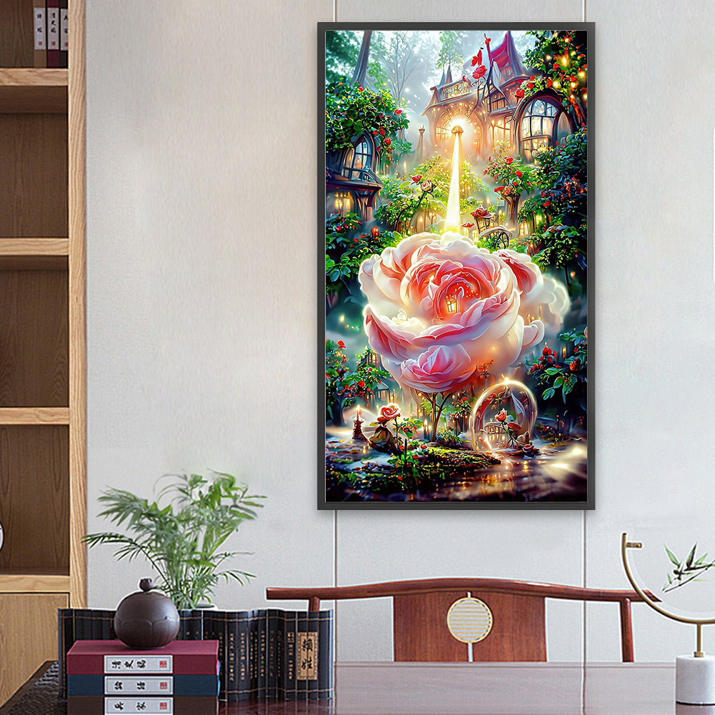 Dream Rose - Full Round Drill Diamond Painting 40*70CM