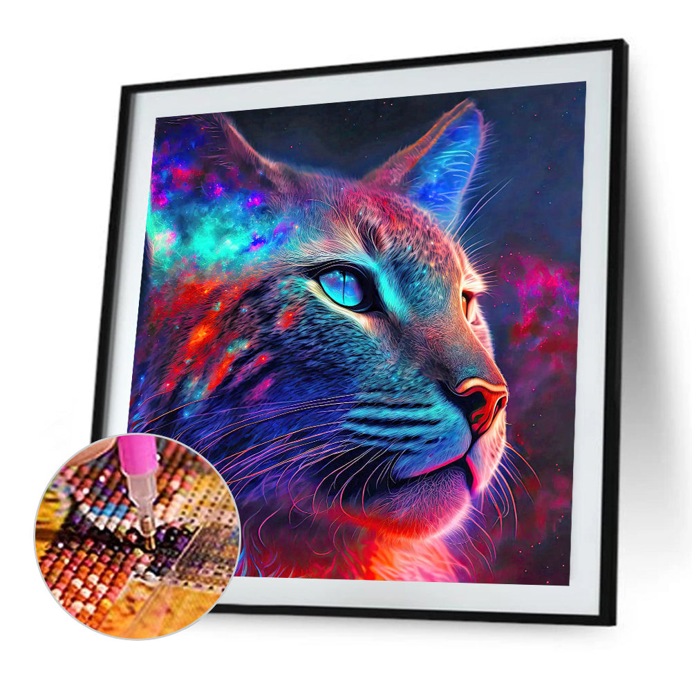 Color Cat - Full Round Drill Diamond Painting 30*30CM