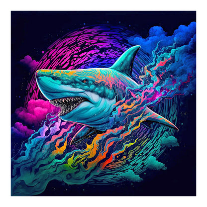 Color Shark - Full Round Drill Diamond Painting 30*30CM