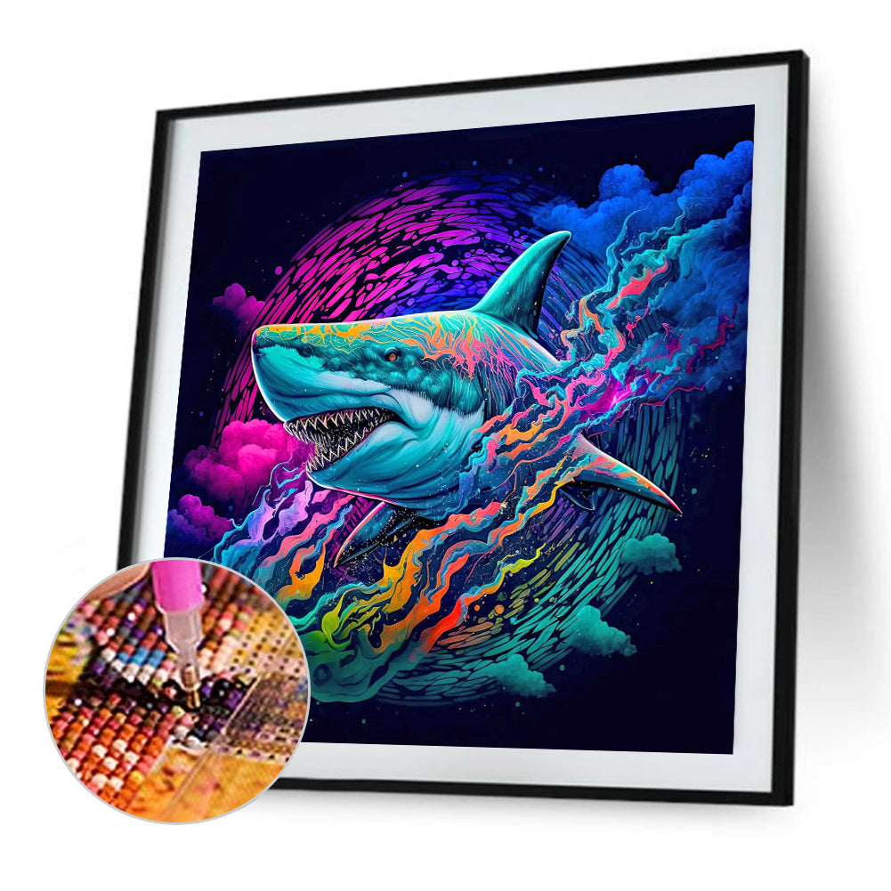 Color Shark - Full Round Drill Diamond Painting 30*30CM
