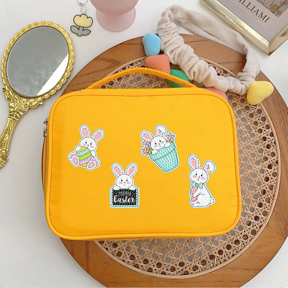 2pcs Diamonds Painting Stickers Kit Easter Style DIY for Kids Adult Gift Rewards