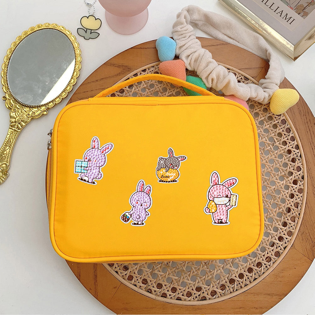 2pcs Diamonds Painting Stickers Kit Easter Style DIY for Kids Adult Gift Rewards