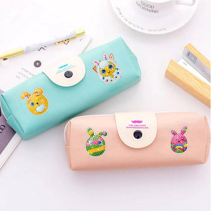 2pcs Diamonds Painting Stickers Kit Easter Style DIY for Kids Adult Gift Rewards