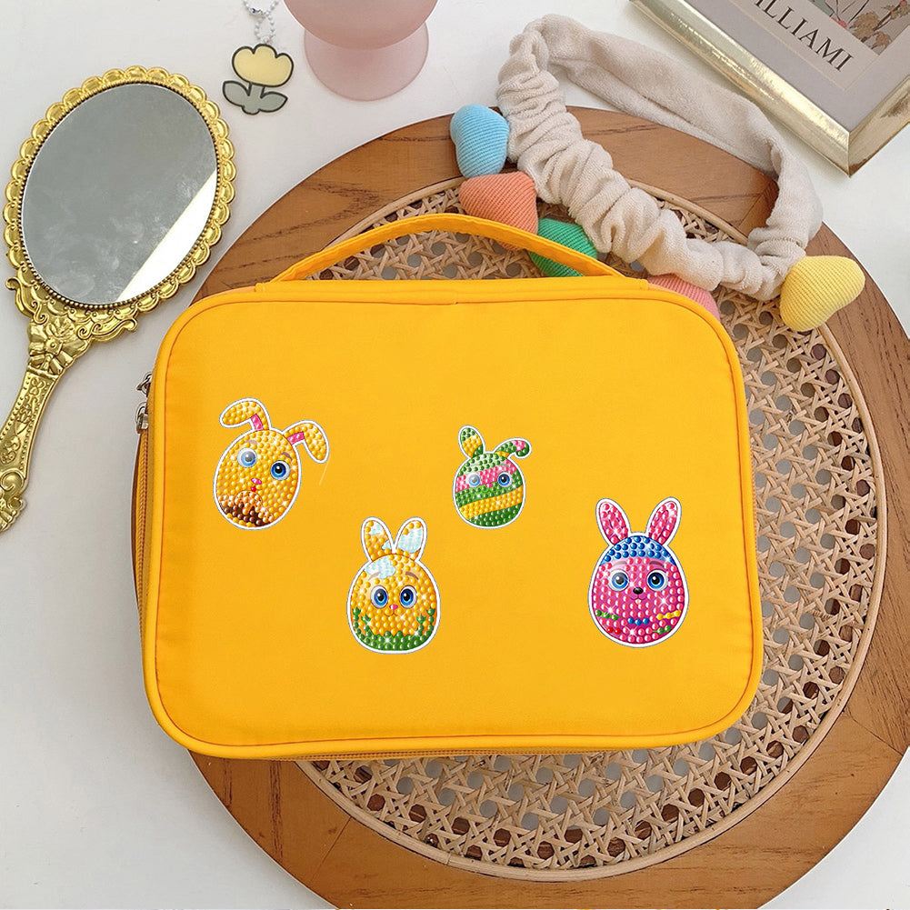 2pcs Diamonds Painting Stickers Kit Easter Style DIY for Kids Adult Gift Rewards