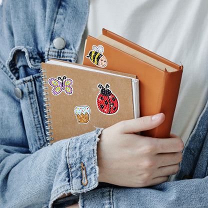 2pcs Diamonds Painting Stickers Kit Easter Style DIY for Kids Adult Gift Rewards