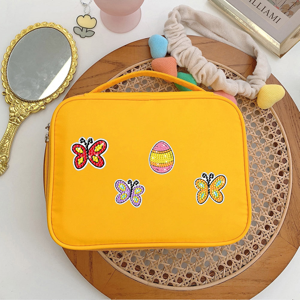 2pcs Diamonds Painting Stickers Kit Easter Style DIY for Kids Adult Gift Rewards