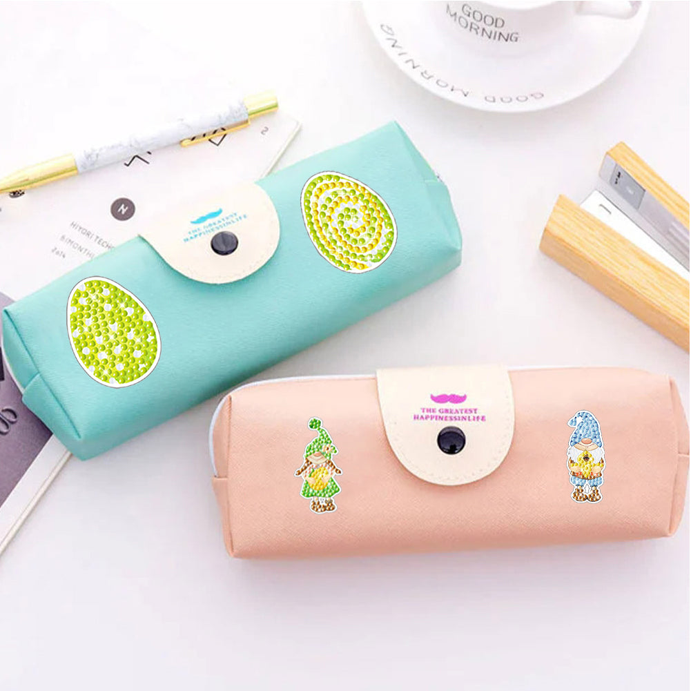 2pcs Diamonds Painting Stickers Kit Easter Style DIY for Kids Adult Gift Rewards